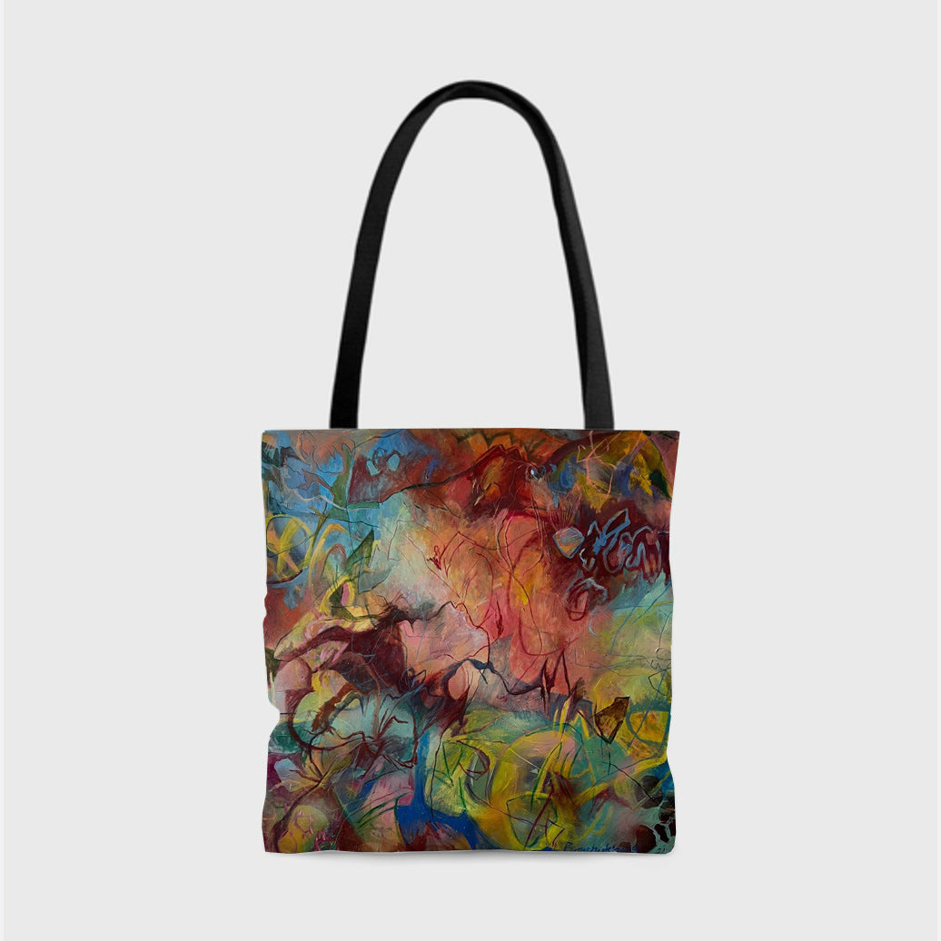 Tote bag "Underthinking" by Tetiana Rusetska and Mariia Bonchuk
