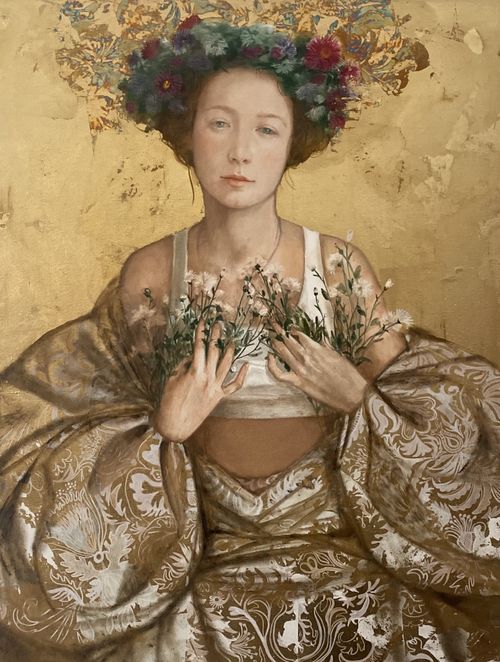 Victory, artwork by contemporary Ukrainian artist Tata Kolesnik